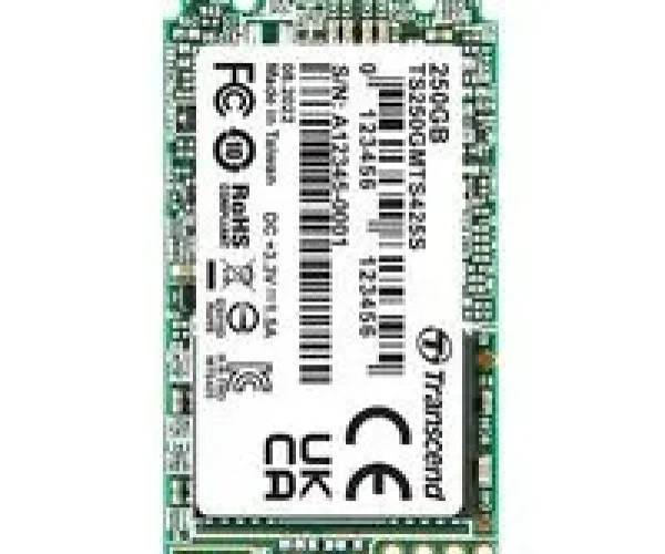 TRANSCEND 1 TB MTS425S M.2 SATA 3 2242 SSD 3D NAND - CACHELESS