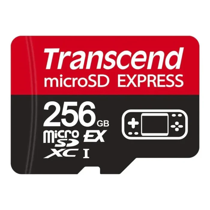 TRANSCEND 256 GB microSD Express Card; PCIe Gen 3 Read up to 900MB/S Write up to 780 MB/s UHS-I U3 V30 A1