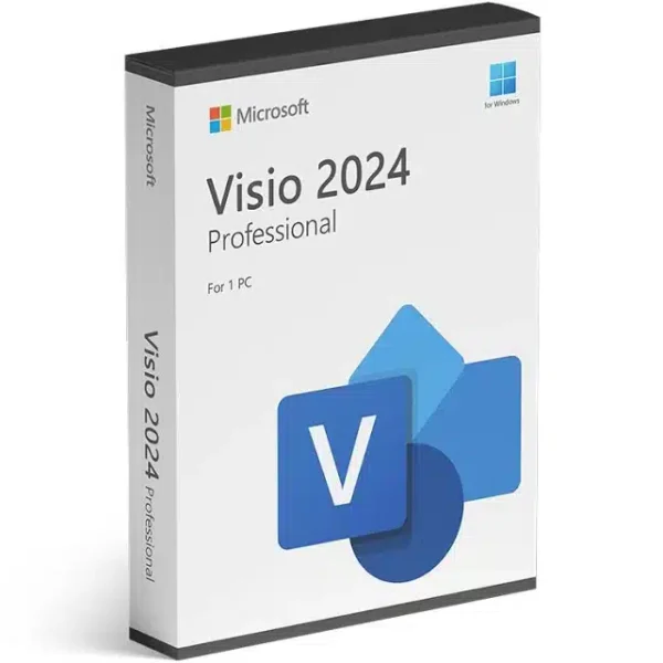Microsoft Visio Professional 2024 - 1 PC - Download -EP2-07111.
