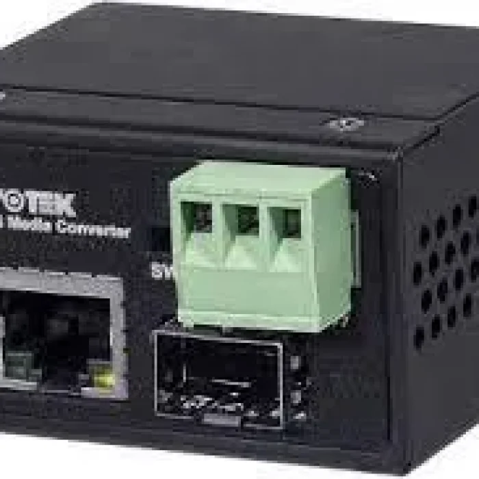 VIVOTEK Industrial 1xFE + 1xFE SFP Media Converter
