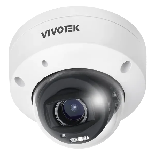 Outdoor IK10 Dome; H.265 5MP; 2.7-13.5mm; 30M IR; DI/DO; WDR PRO; Smart VCA; Deep Search