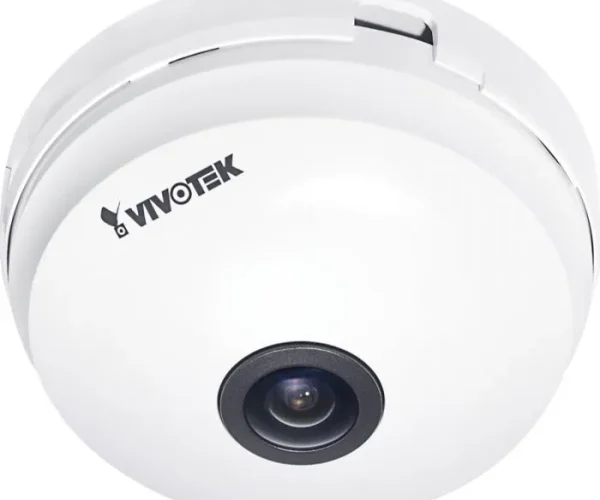VIVOTEK Outdoor IK10 Fisheye; 6MP H.265; 20M IR; WDR PRO; IO; Mic; Smart VCA; Deep Search