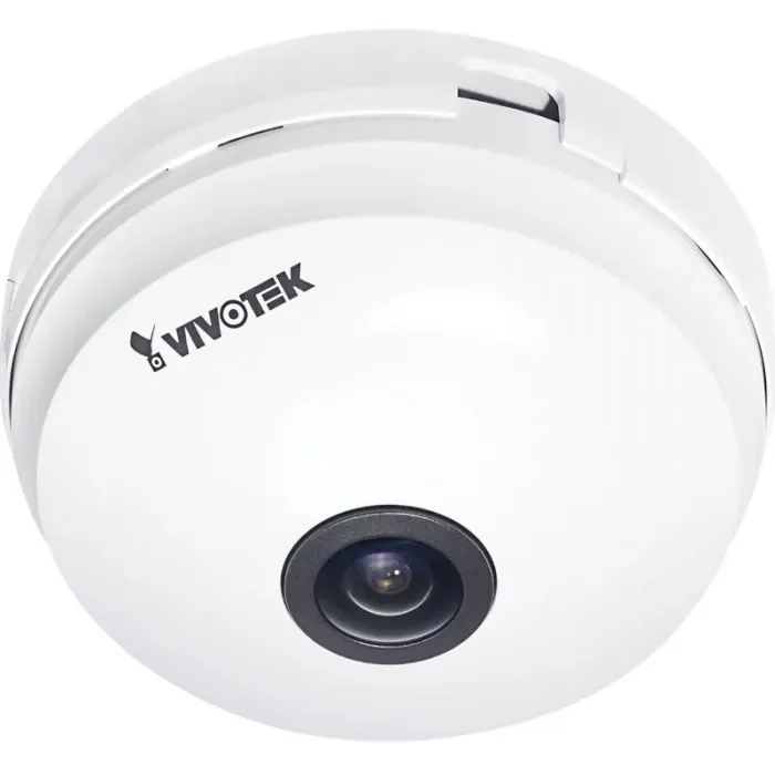 VIVOTEK Outdoor IK10 Fisheye; 6MP H.265; 20M IR; WDR PRO; IO; Mic; Smart VCA; Deep Search