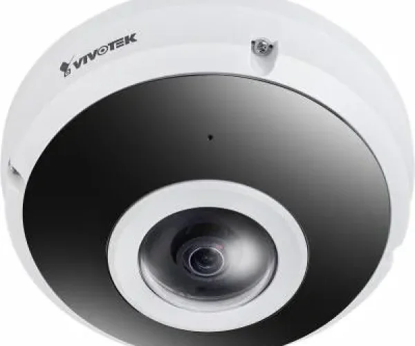 VIVOTEK Outdoor IK10 Fisheye; 6MP H.265; 20M IR; WDR PRO; IO; Mic; Smart VCA; Deep Search