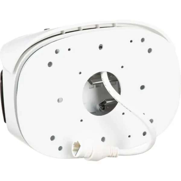 Outdoor Vandal Dome; 8MP 180° (4736x 1648); (2x4M sensors);30fps; H.265; 2.8mm each lens; D/N; IR 20m; Deep Search