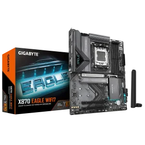 GIGABYTE AMD X870 Chipset for AMD AM5; 4x DDR5; 3x M2; HDMI/2 x USB4® USB Type-C®; ATX.