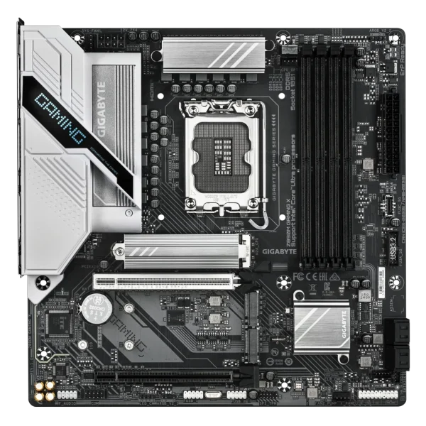 GIGABYTE Intel® Z890 Chipset for LGA 1851; 4x DDR5; 3x M2; HDMI/2x DP; mATX.