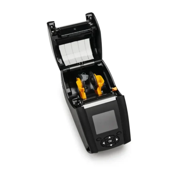 Zebra DT Printer ZQ620 Plus 3''/72mm; English fonts;Dual 802.11AC / BT4.x; Linered platen; 0.75'' core; Group E; Shoulder strap;