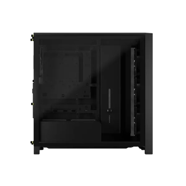 FRAME 4000D RS WOOD Modular High Airflow Mid-Tower PC Case; 4x  RS Fans; Black & Walnut.