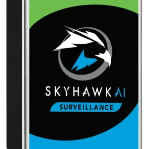 Seagate Skyhawk AI ST8000VE001. 8TB 3.5'' HDD Surveillance Drives; SATA 6GB/s Interface; 256MB Cache; RPM: 7200; 4KN