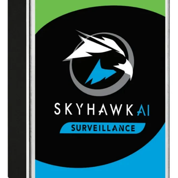 Seagate Skyhawk AI ST8000VE001.  8TB 3.5'' HDD Surveillance Drives; SATA 6GB/s Interface; 256MB Cache; RPM: 7200; 4KN
