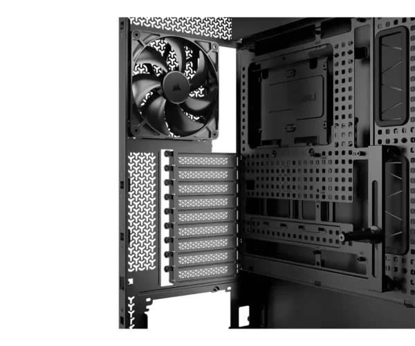 CORSAIR FRAME 5000D WORKSTATION Modular Mid-Tower PC Case; ATX; SSI-EEB/CEB - Black