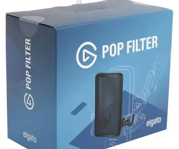 Elgato Wave Pop Filter - Dual-layer steel mesh; Air current diffusion.