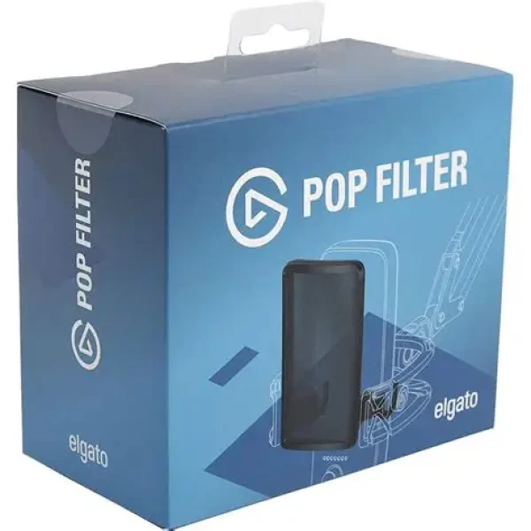 Elgato Wave Pop Filter - Dual-layer steel mesh; Air current diffusion.