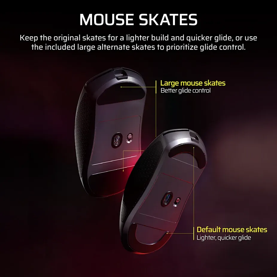 Corsair SABRE v2 PRO ULTRALIGHT WIRELESS Gaming Mouse - Black; 33k DPI. - Image 5