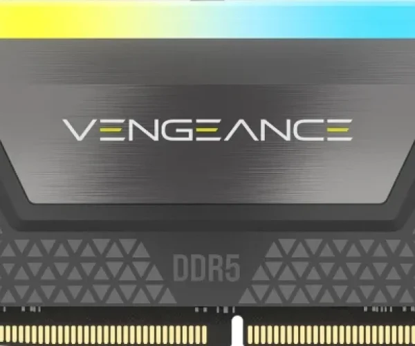 Corsair VENGEANCE RGB DDR5 32GB (2x16GB) DDR5 6000 CL36-44-44-96 1.4V  Intel XMP and AMD EXPO Memory - Grey.