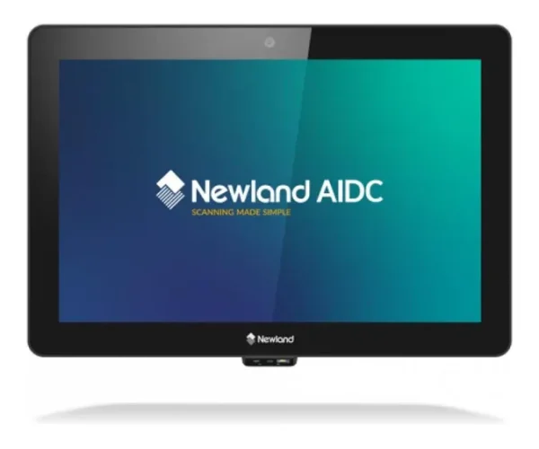 Newland-NQuire 1000 Manta III Micro Kiosk with 10'' Touch Screen; 2D CMOS Mega Pixel imager with Laser Aimer (CM6x; Landscape);