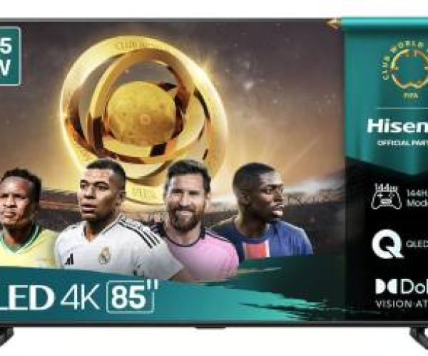 HISENSE LEDN85Q7Q 85'' QLED 144hz 4k Smart 144Hz VRR Game Mode PRO TV