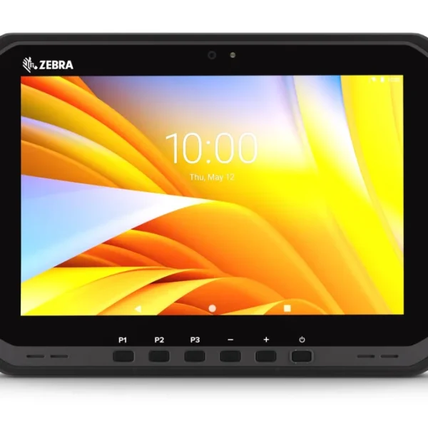 Zebra ET65; Standard Touch Screen; 1 physical SIM and 1 eSIM; 8/128 GB RAM/Flash; Android GMS; Standard Battery; ROW