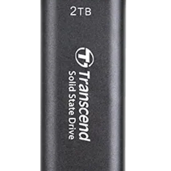 TRANSCEND 2 TB ESD310C USB3.2 TYPE A & C (USB 10Gbps) OTG COMPACT PORTABLE SSD  - Read 1050MB/s Write 950 MB/s - Black